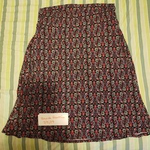 Lularoe 3x Azure skirt EUC